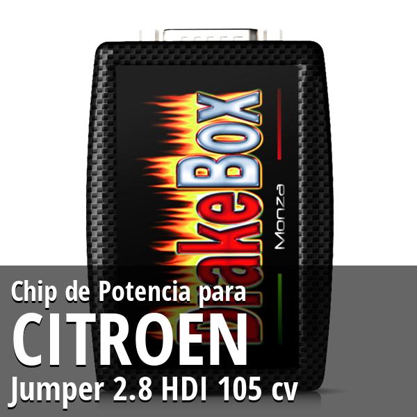 Chip de Potencia Citroen Jumper 2.8 HDI 105 cv