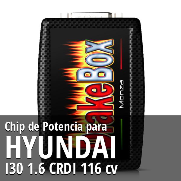 Chip de Potencia Hyundai I30 1.6 CRDI 116 cv