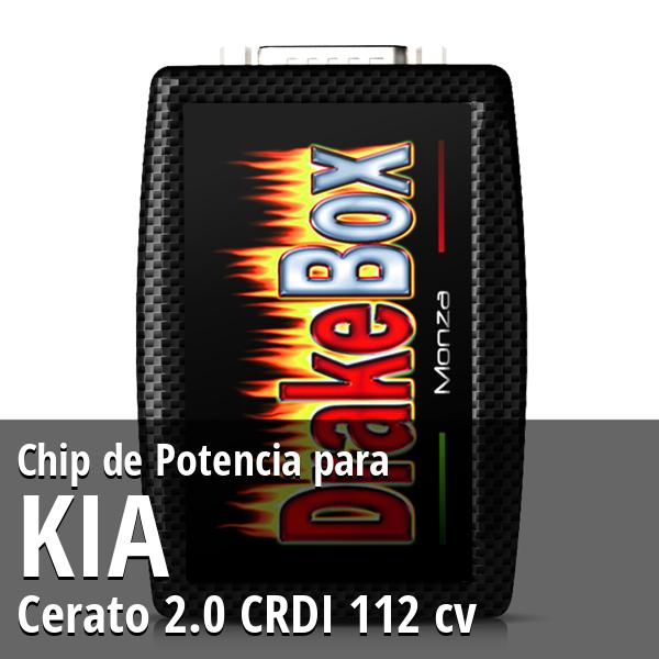 Chip de Potencia Kia Cerato 2.0 CRDI 112 cv