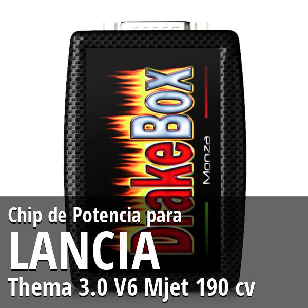 Chip de Potencia Lancia Thema 3.0 V6 Mjet 190 cv