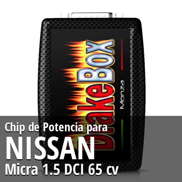 Chip de Potencia Nissan Micra 1.5 DCI 65 cv