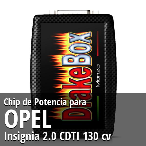 Chip de Potencia Opel Insignia 2.0 CDTI 130 cv