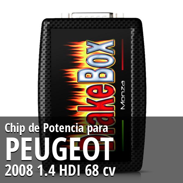 Chip de Potencia Peugeot 2008 1.4 HDI 68 cv