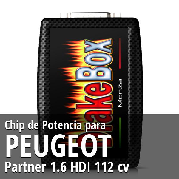 Chip de Potencia Peugeot Partner 1.6 HDI 112 cv