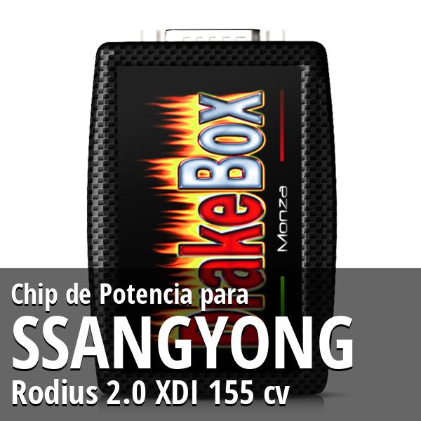 Chip de Potencia Ssangyong Rodius 2.0 XDI 155 cv